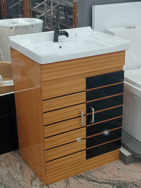 wood design washbasin