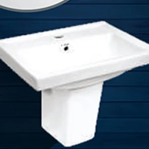 star brand wash basin half pedastel